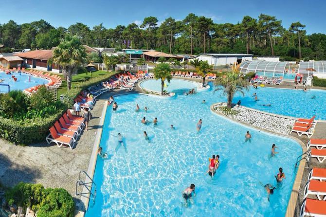 Mobile-Home 6 Personnes Cap Ferret Claouey Luaran gambar