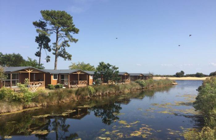 Mobile-Home 6 Personnes Cap Ferret Claouey Luaran gambar