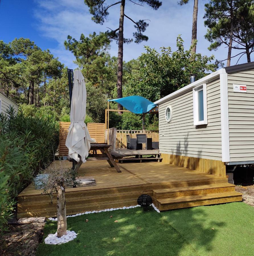 Mobile-Home 6 Personnes Cap Ferret Claouey Luaran gambar